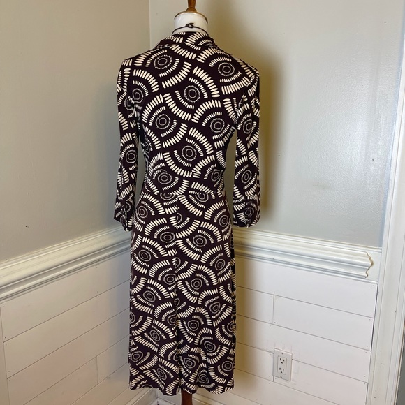 A.P.N.Y. Faux Wrap Dress M FREE SHIP - Picture 5 of 6